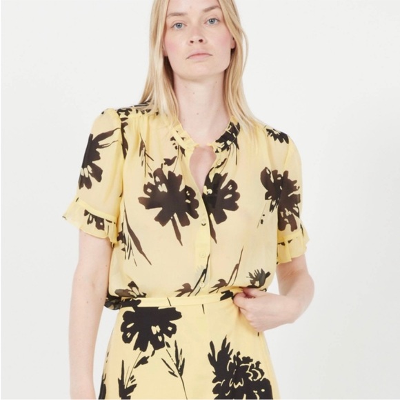 Samsoe Silk Rosella Top - Picture 1 of 8